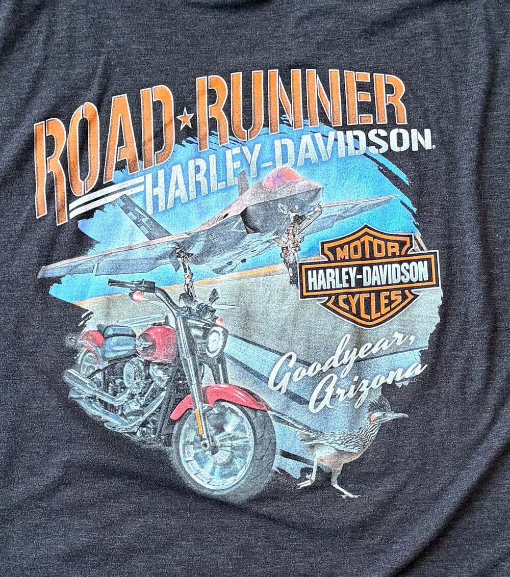 Harley-Davidson Road Runner Goodyear Arizona Graphic T-Shirt XXL